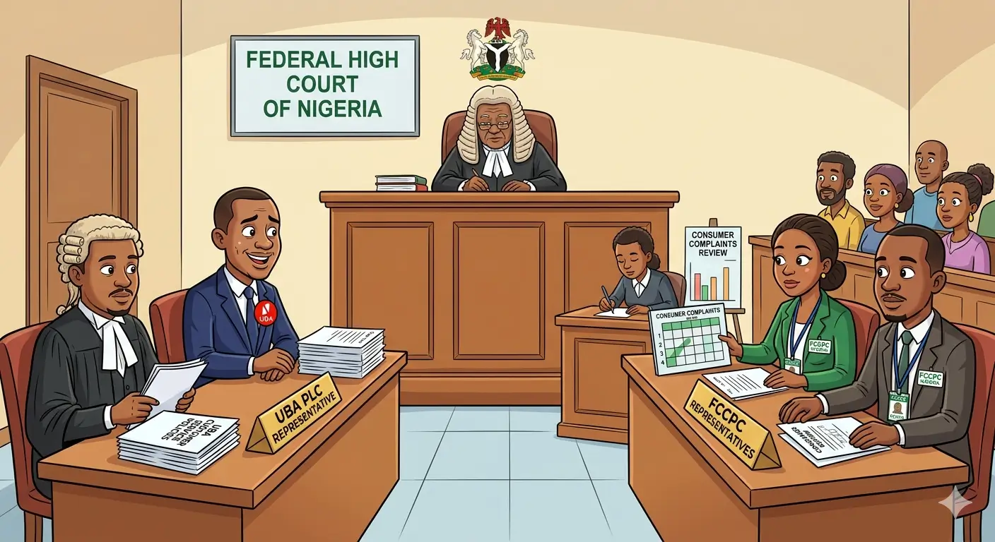 Banks Answerable to FCCPC, Nigerian Court Rules; Fines UBA