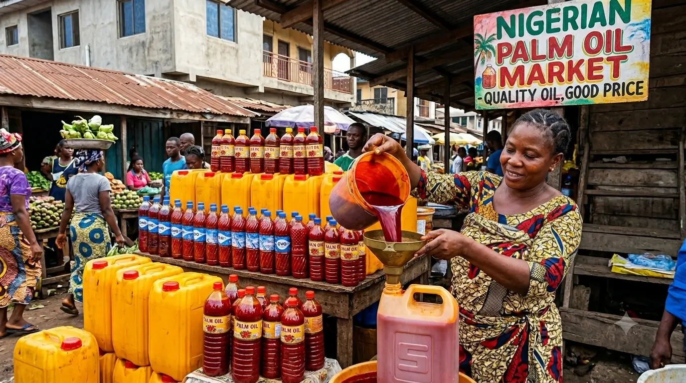 Palm oil market in Nigeria
